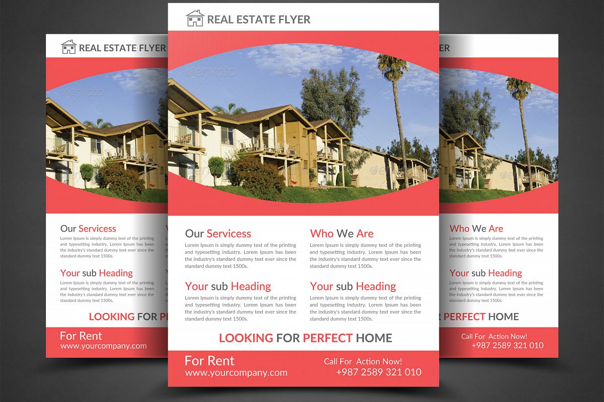 Real Estate Flyer Template example image 1
