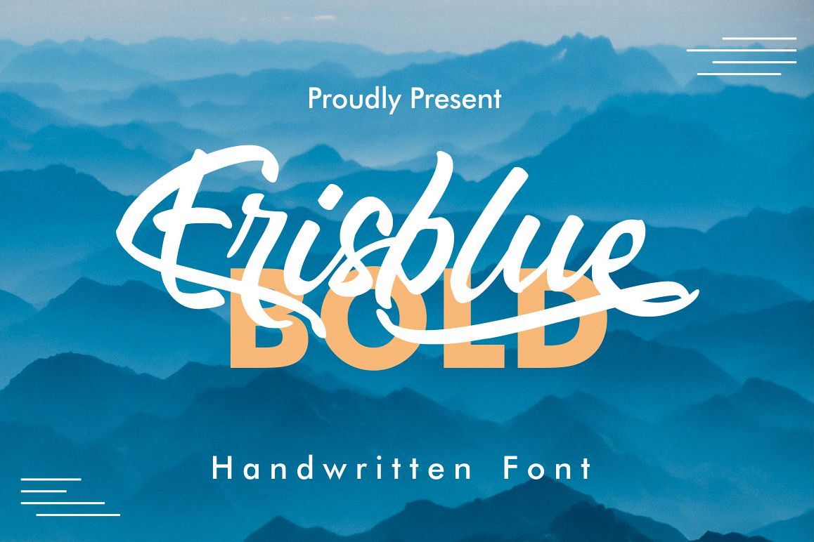 Erisblue Bold example image 1