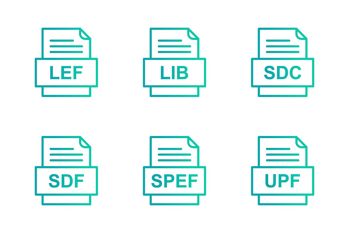 Set Of File Formats Icons example image 1