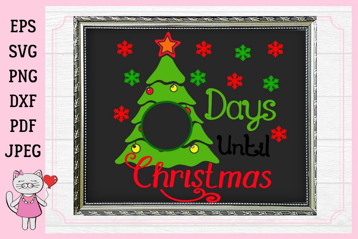Download Christmas countdown Svg, Svg Cut Files (380941) | SVGs ...