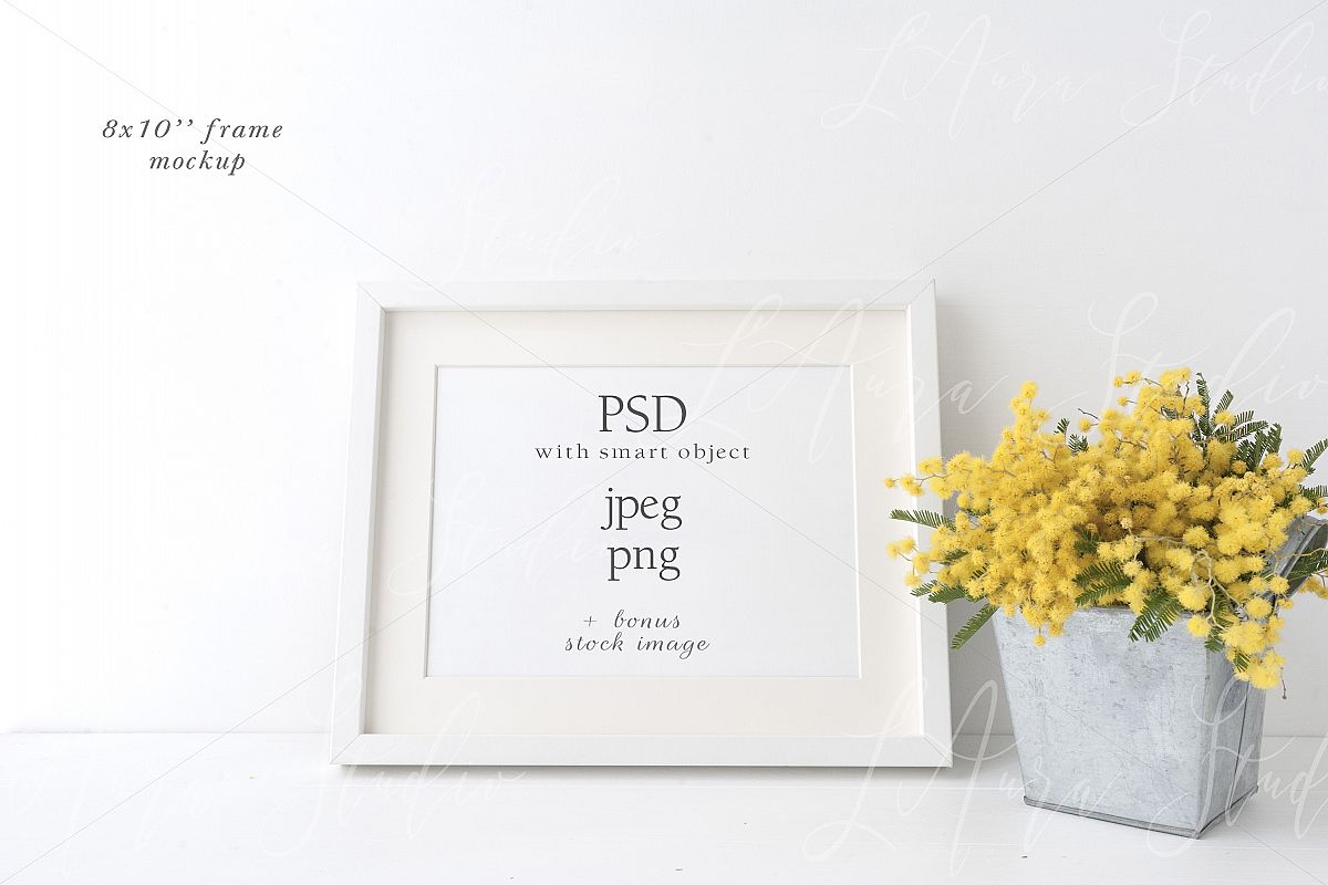 Floral Frame Mockup - wfr223 example image 1