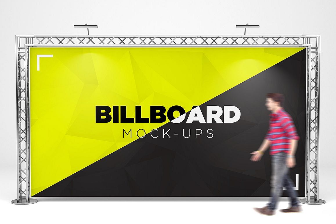 Billboard Trade Exhibition Mock-Up example image 1