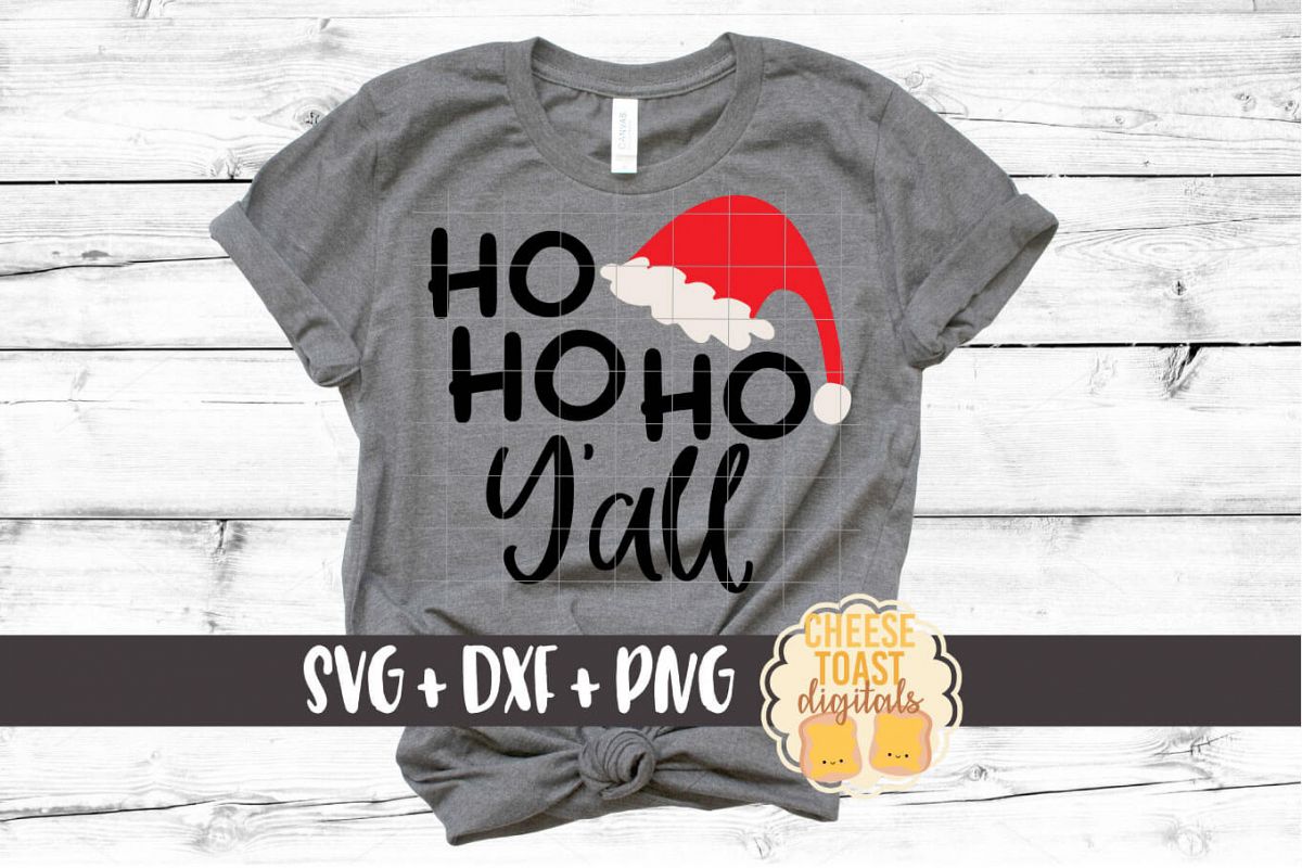 Ho Ho Ho Y'all - Christmas SVG Files example image 1
