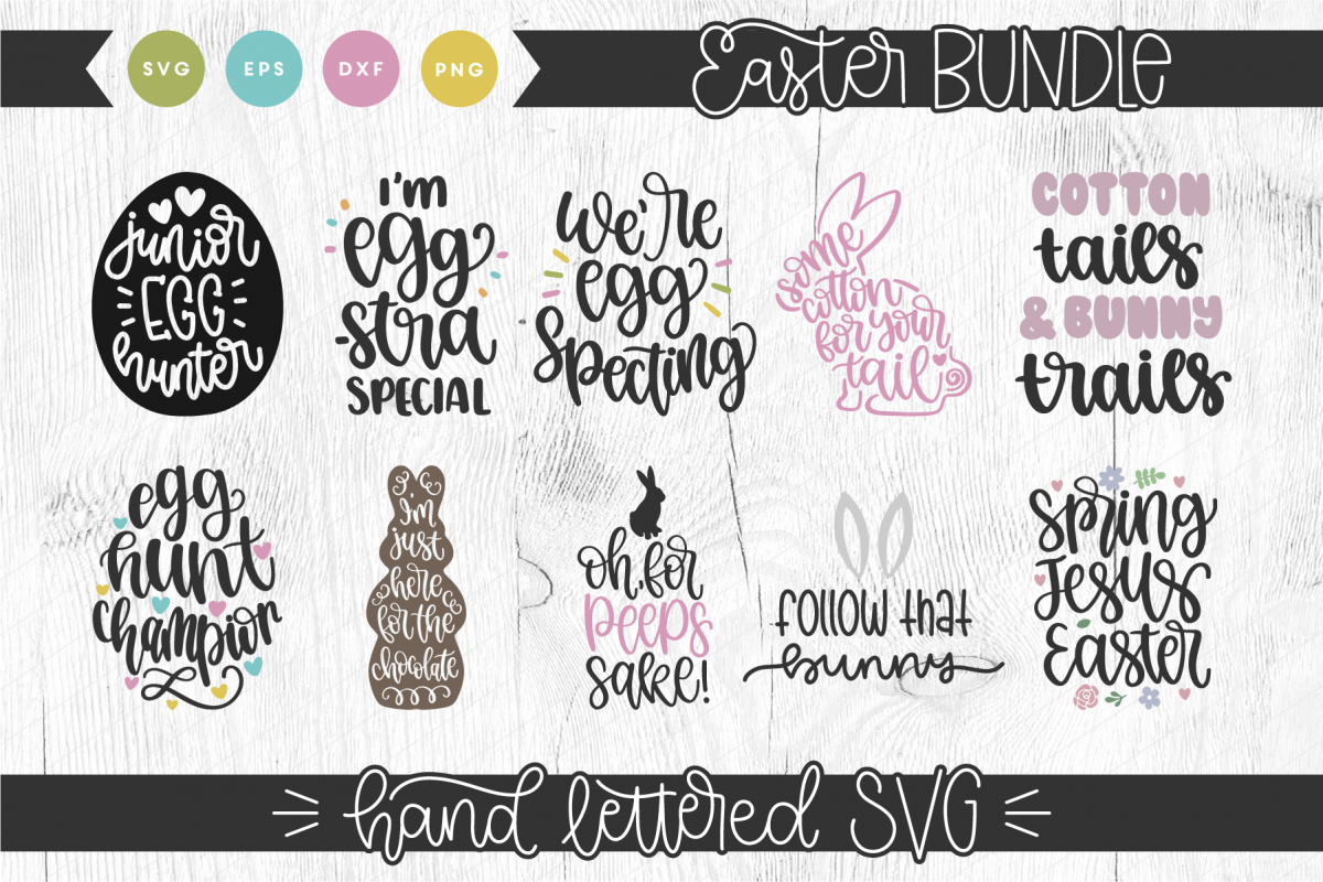 Hand Lettered Easter Bundle example image 1