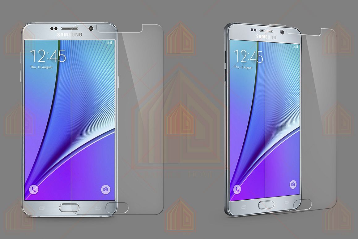 Samsung Galaxy Note 5 Tempered Glass Template example image 1