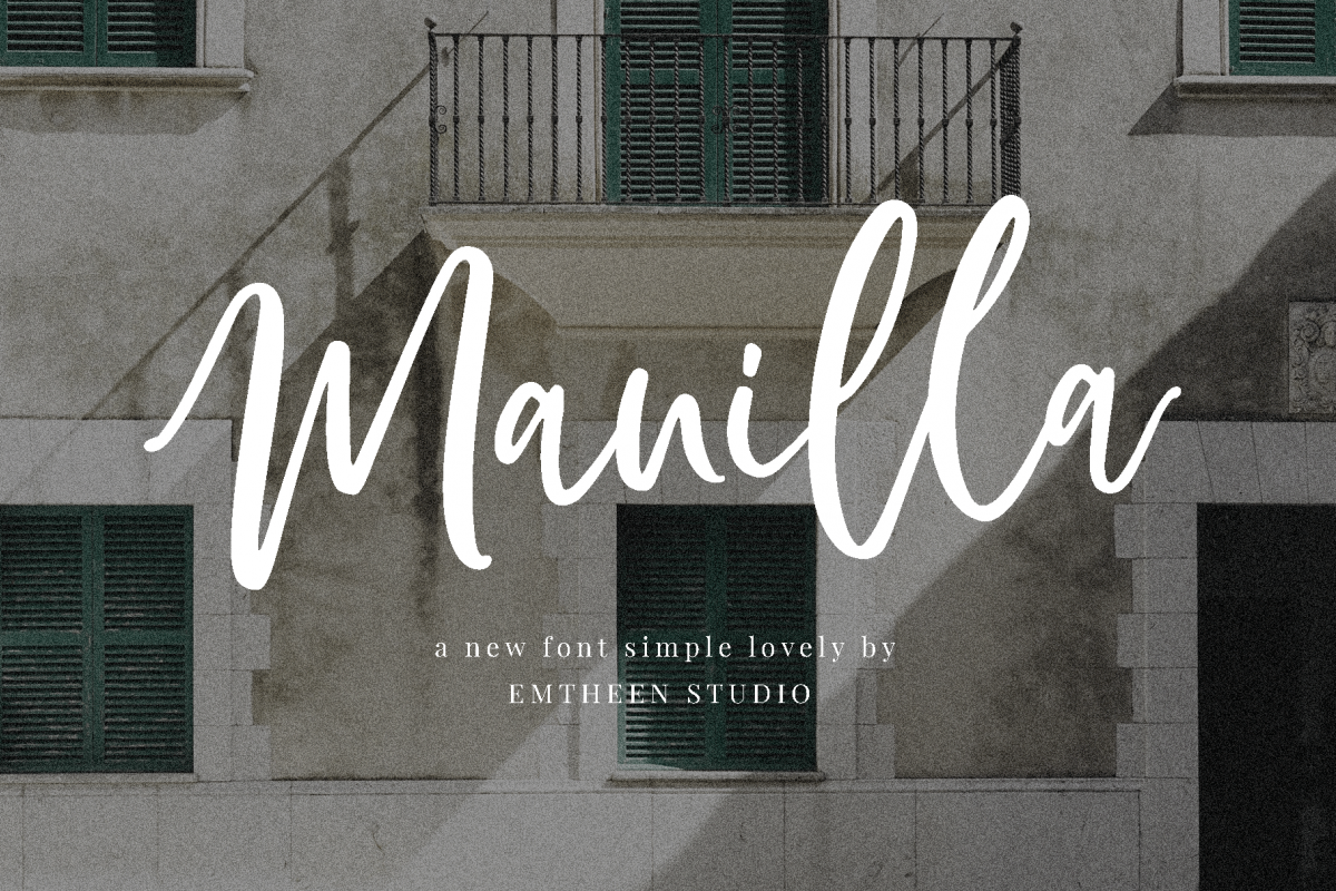 Manilla Script example image 1