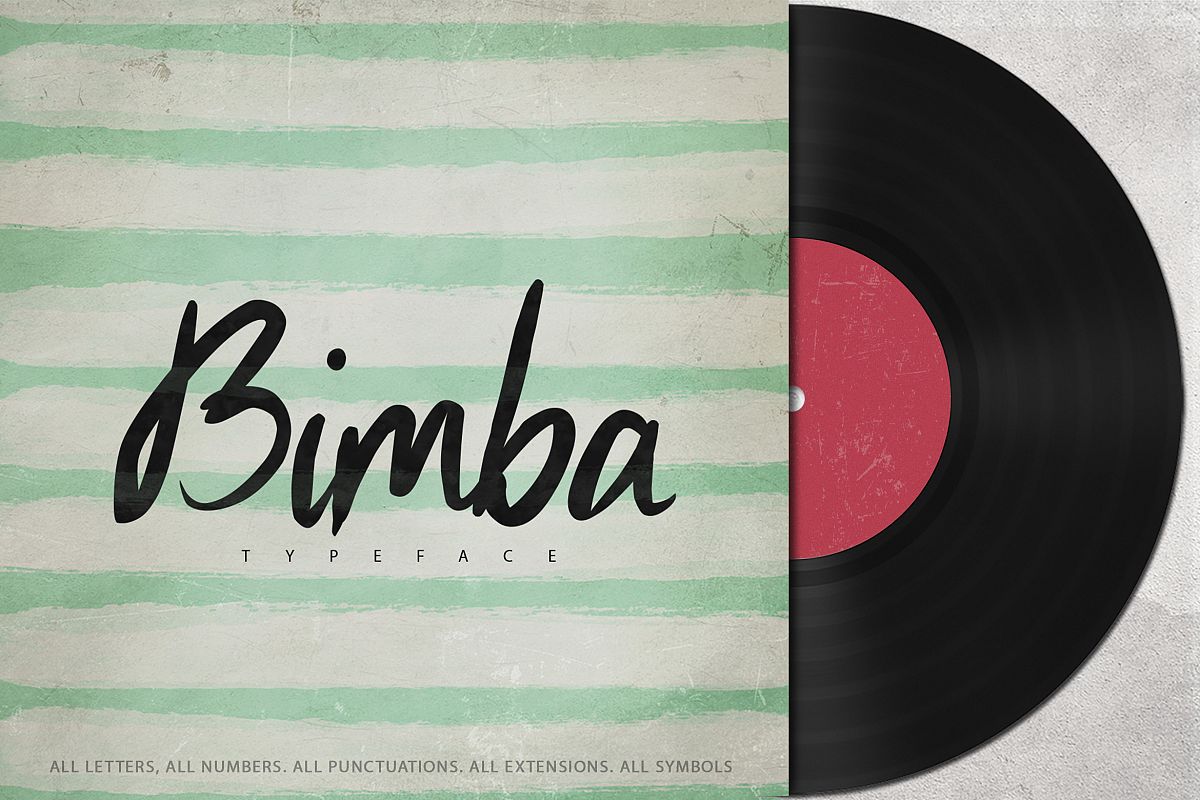 Bimba Typeface example image 1