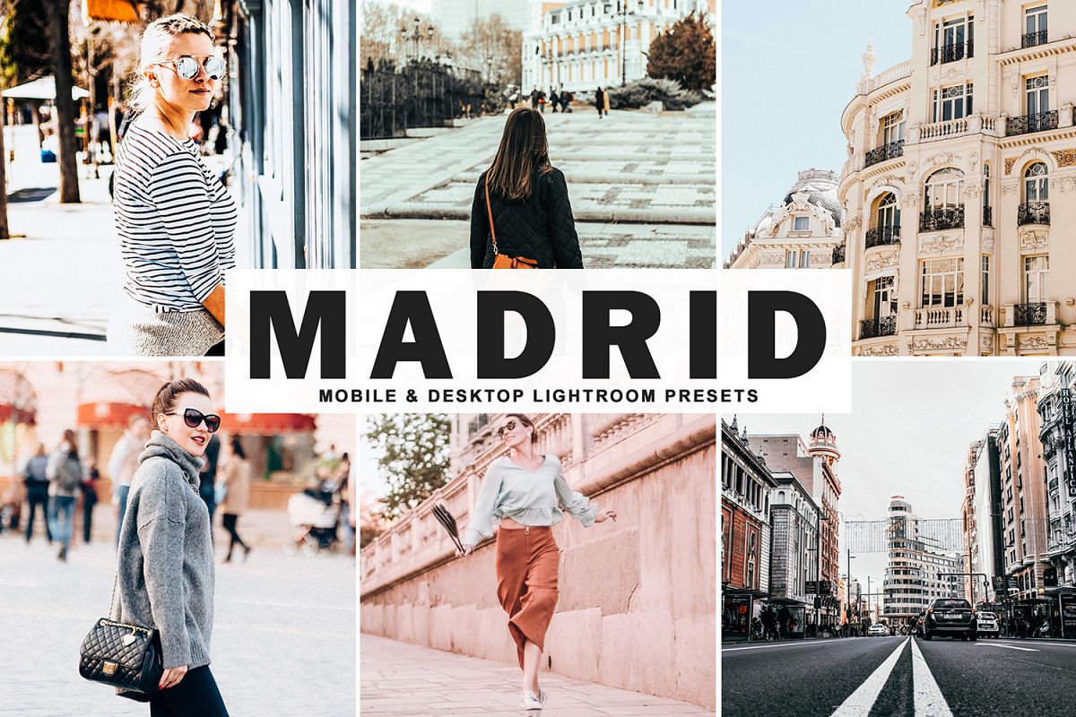 Madrid Mobile & Desktop Lightroom Presets example image 1