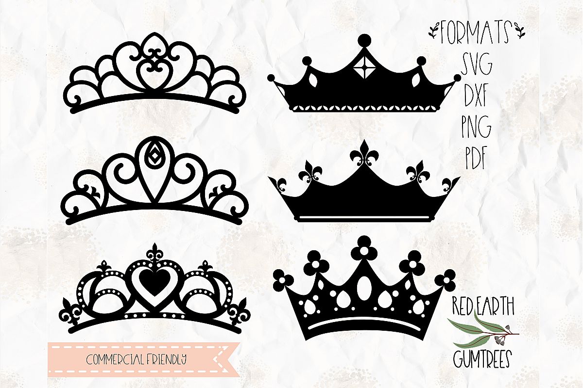 Download Crown bundle, tiara bundle in SVG, DXF, PNG, EPS, PDF format