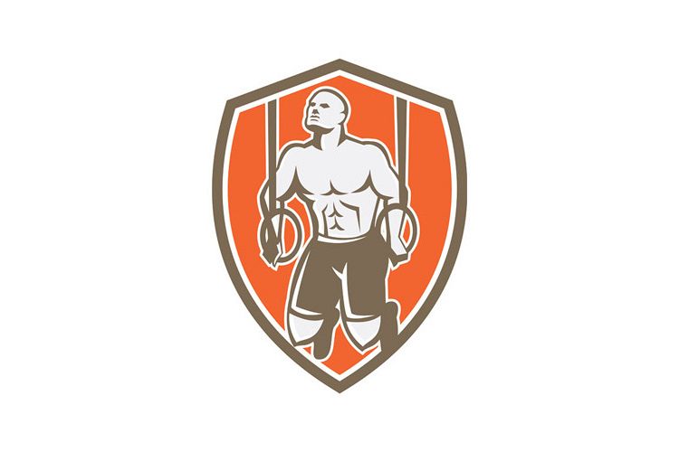 Cross-fit Ring Dip Shield Retro example image 1