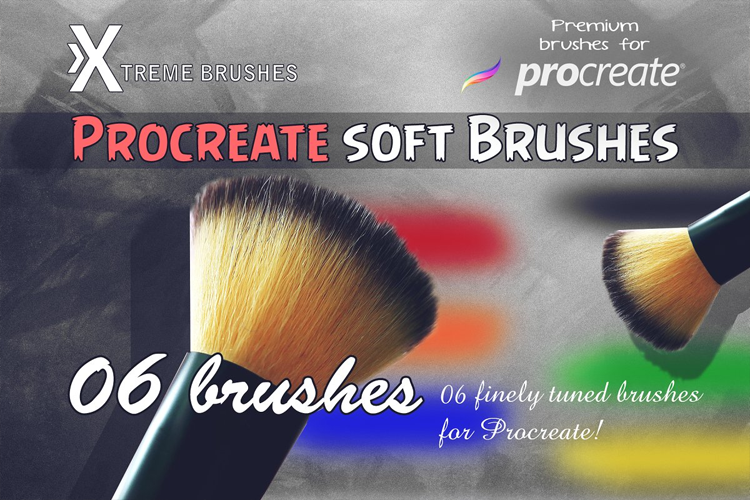 Procreate Soft Brushes example image 1