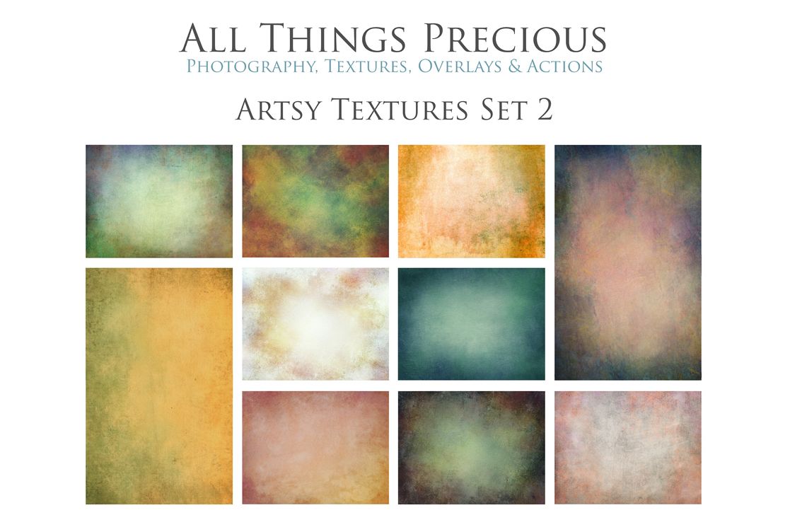 10 Fine Art Artsy Textures SET 2 example image 1