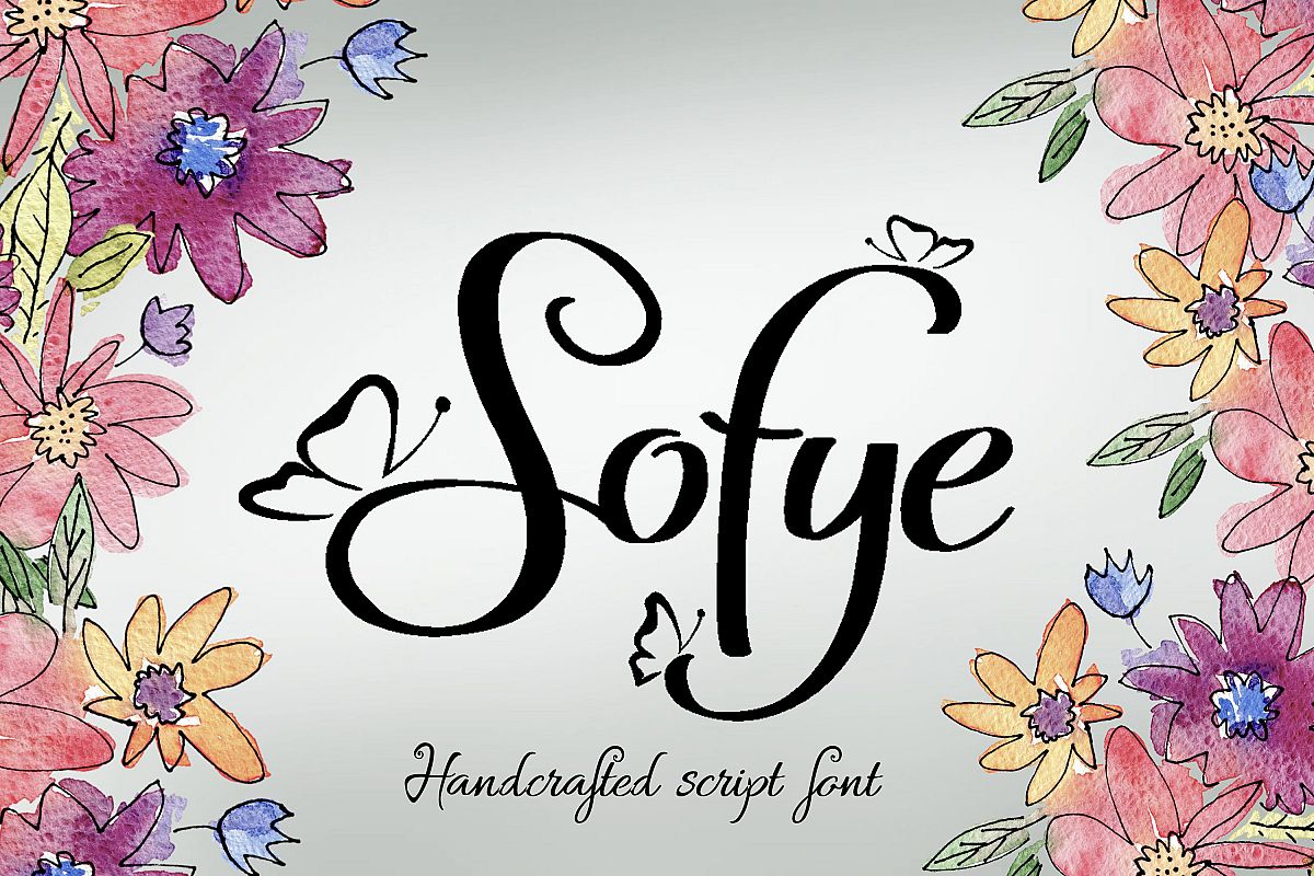 Sofye Font example image 1