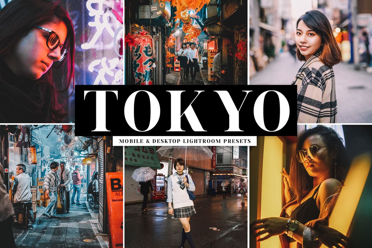 Tokyo Mobile & Desktop Lightroom Presets example image 1