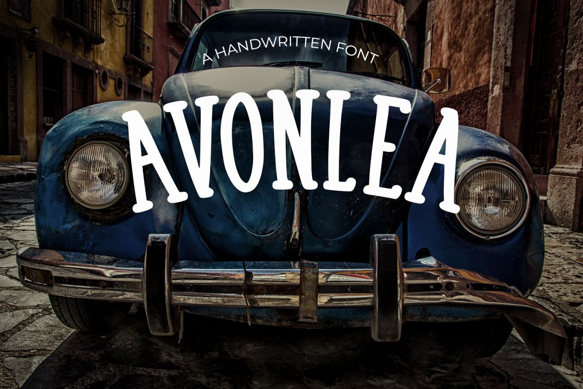 Avonlea Retro Font example image 1