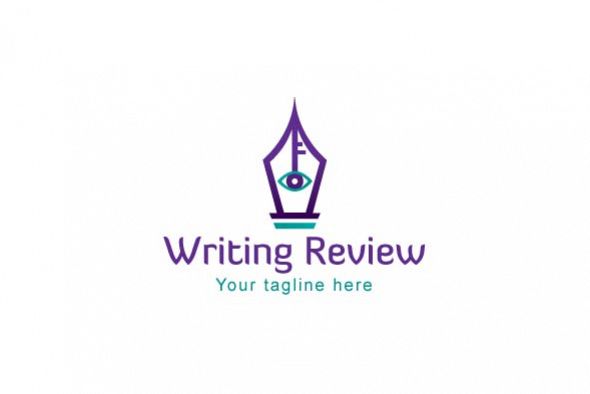 Writing Review - Stock Logo Template example image 1