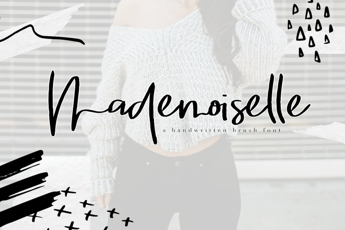 Mademoiselle - Chic Brush Font example image 1