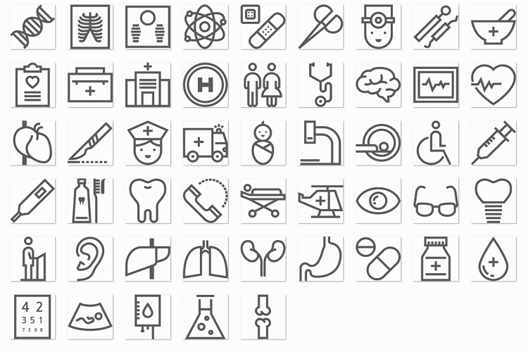 Medical line type example image 1