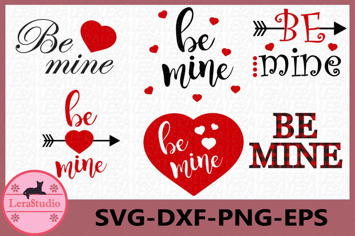 Be Mine Svg, Valentines Day SVG, Heart svg, Valentines Heart example image 1