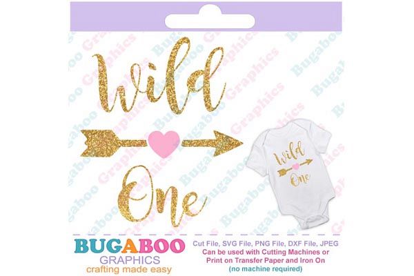 Wild One Svg Cut File Baby Svg, First Birthday example image 1