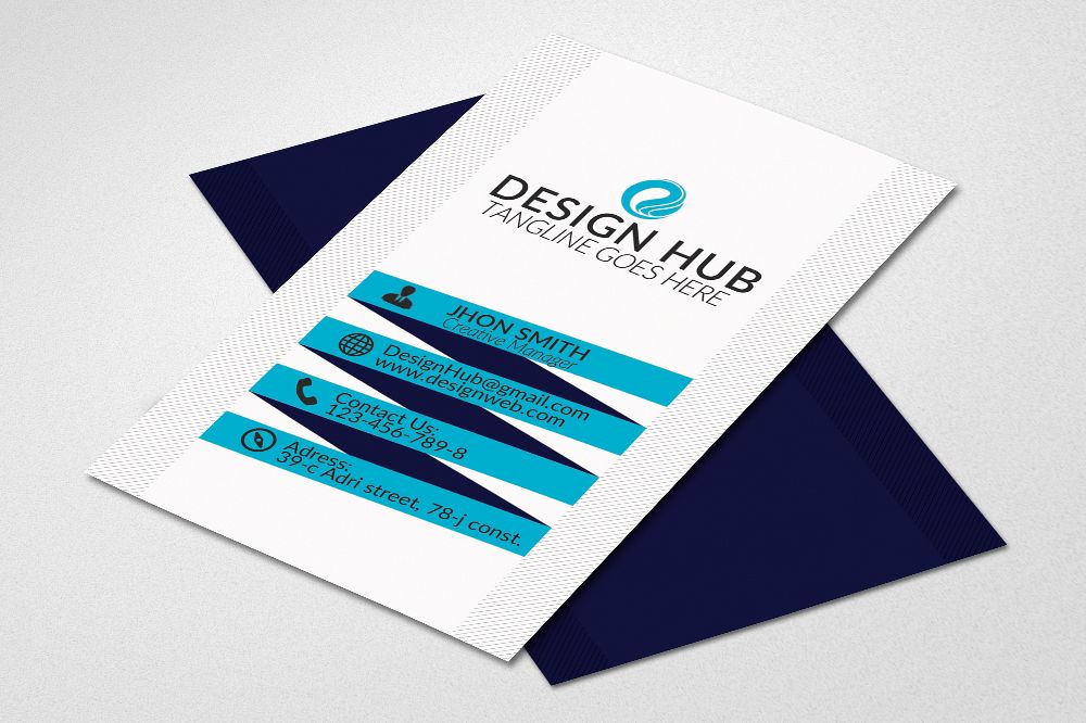 Vertical Business Cards example image 1
