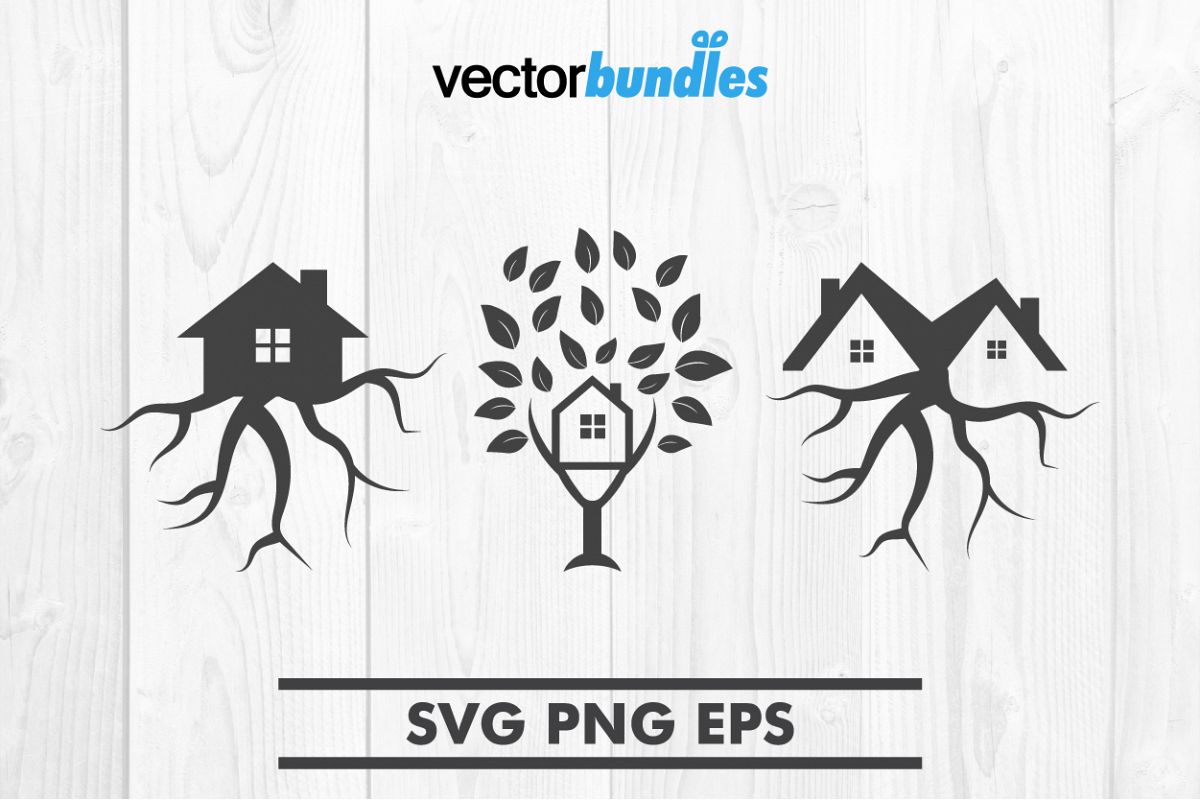 Tree house clip art svg example image 1