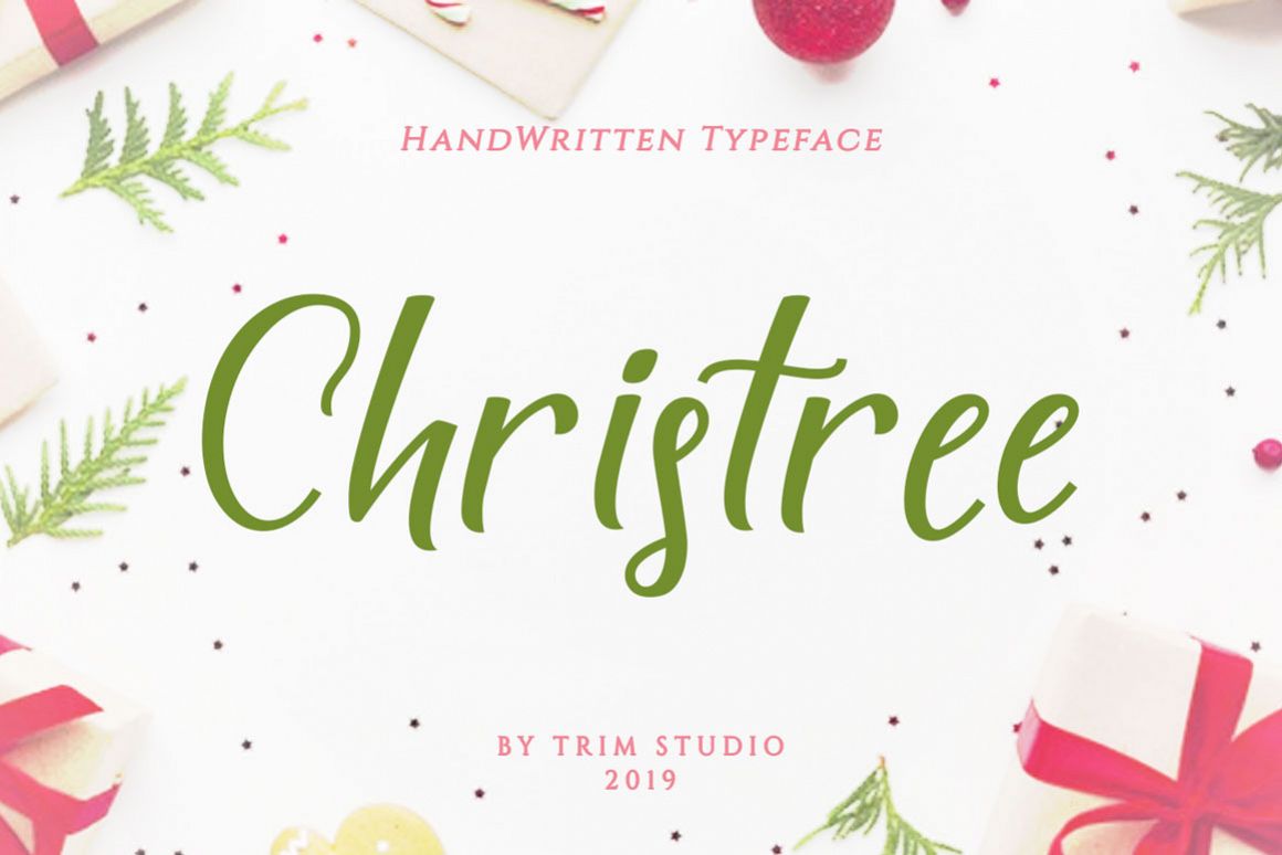 Christree - Handwritten Christmas example image 1