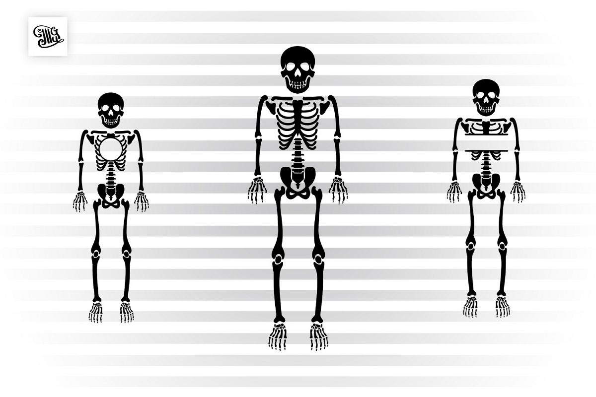 Kid skeleton for Halloween example image 1
