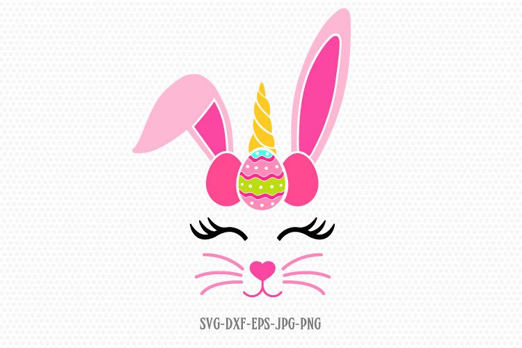 Download easter bunny unicorn svg