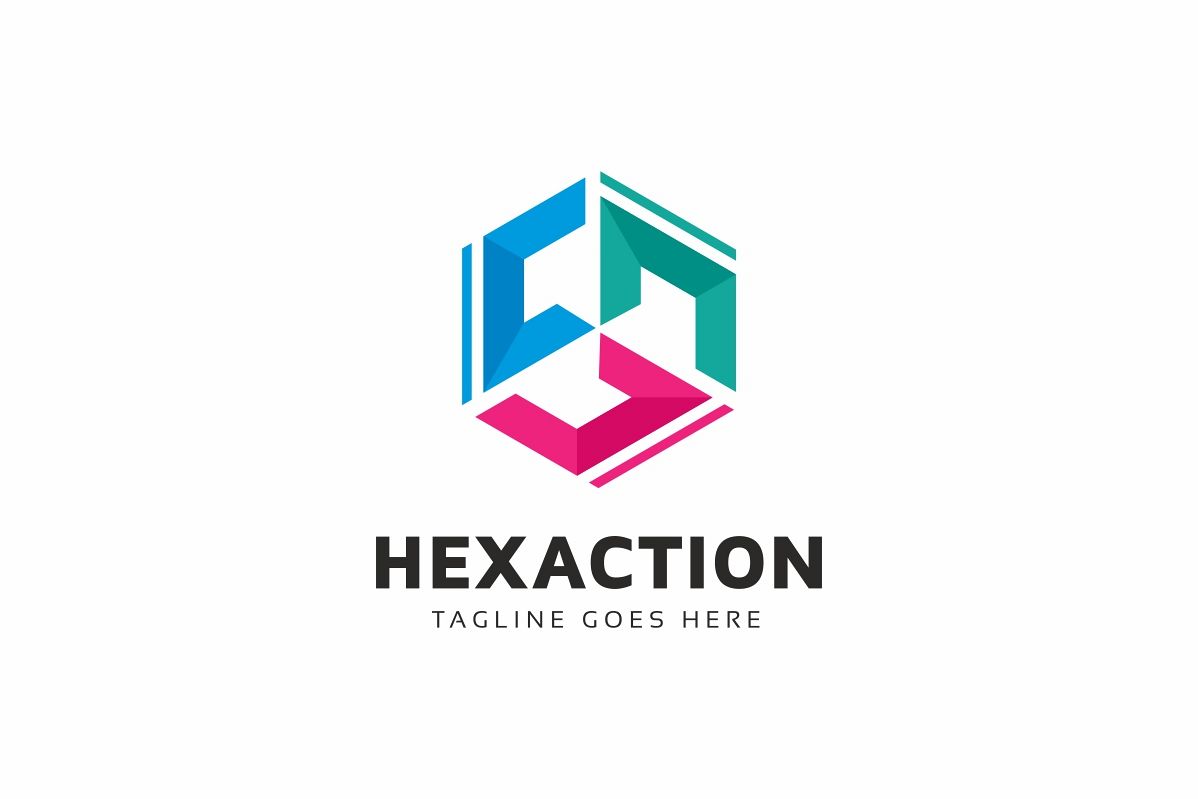 C Letter Hexagon Logo example image 1