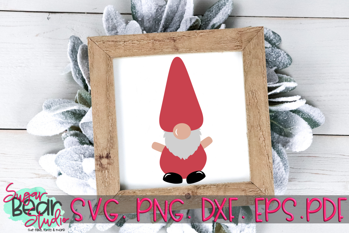Gnome Pointy Hat - A Gnome SVG example image 1