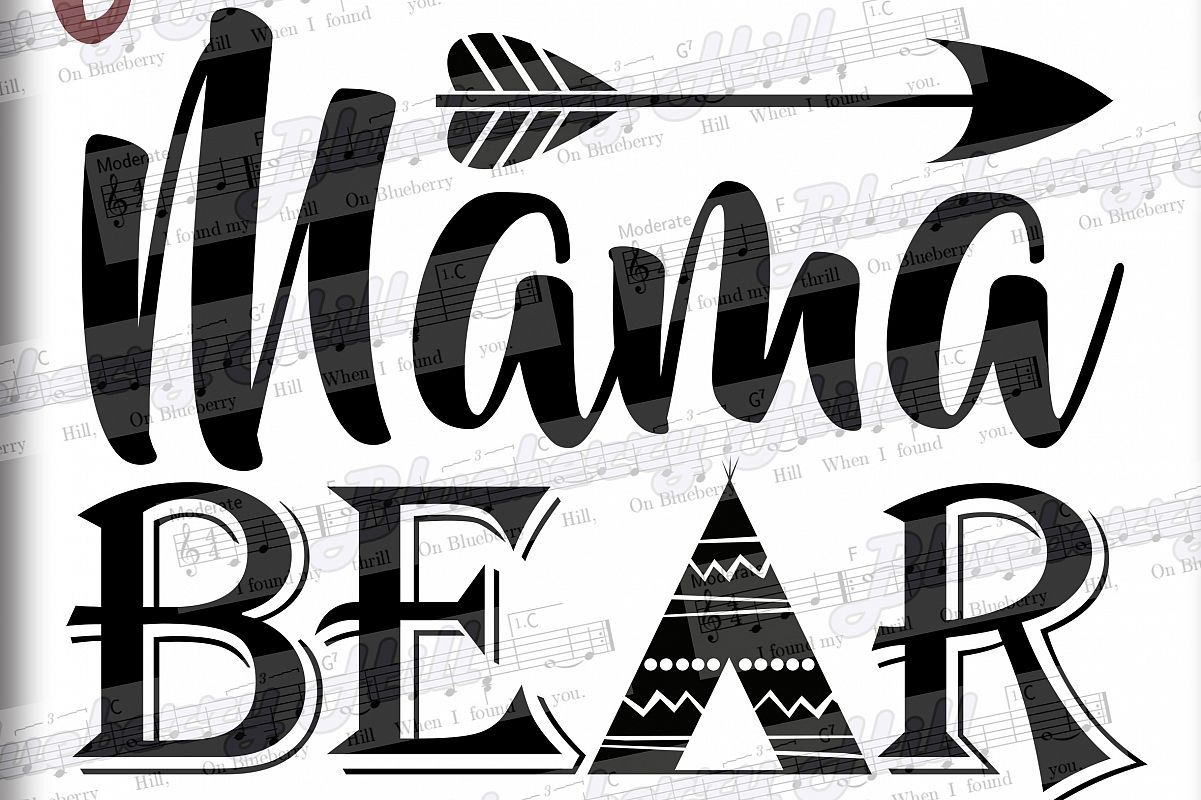 Download Mama bear SVG - Mothers Day svg digital - Mama Bear