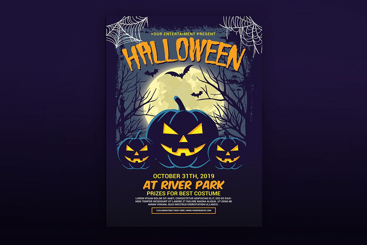 Halloween Party Flyer example image 1