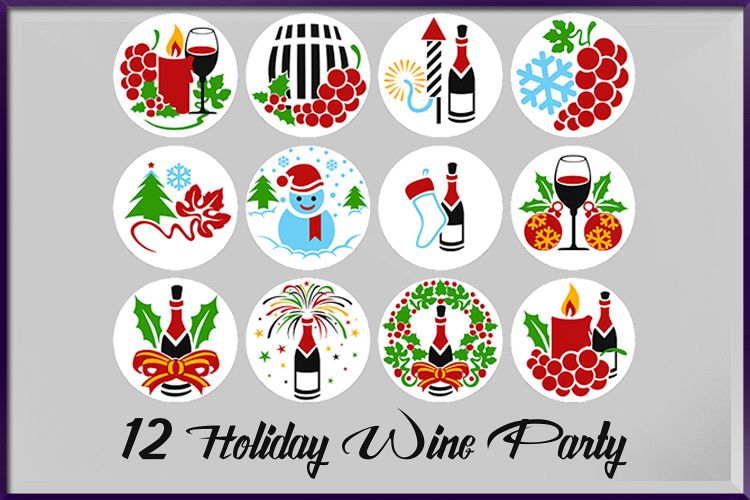 Crhistmas Wine Party Bundle example image 1