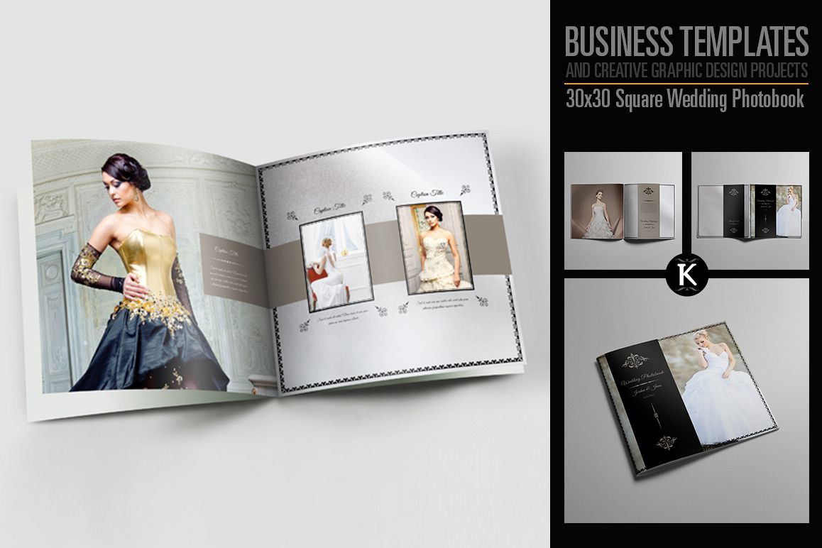 30x30 Square Wedding Photobook example image 1