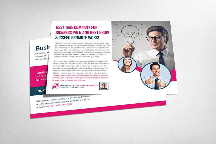 Multiuse Business Postcard Template example image 1