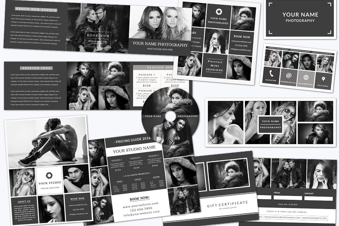 Photography Marketing Set 004 example image 1