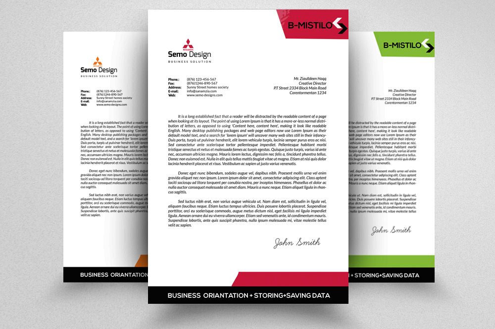 Corporate & Business Letterheads example image 1