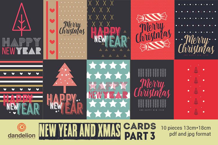 Christmas and New Year Cards example image 1