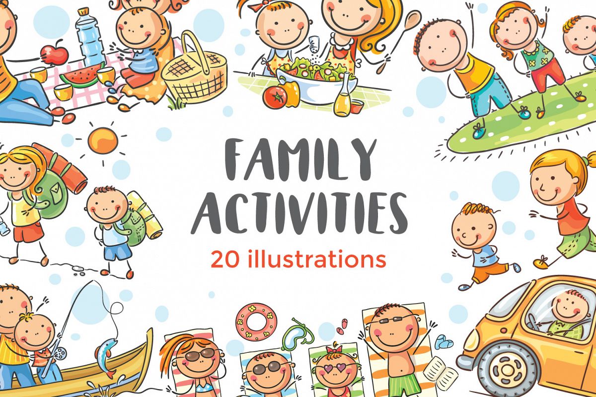 Family Activities Bundle example image 1