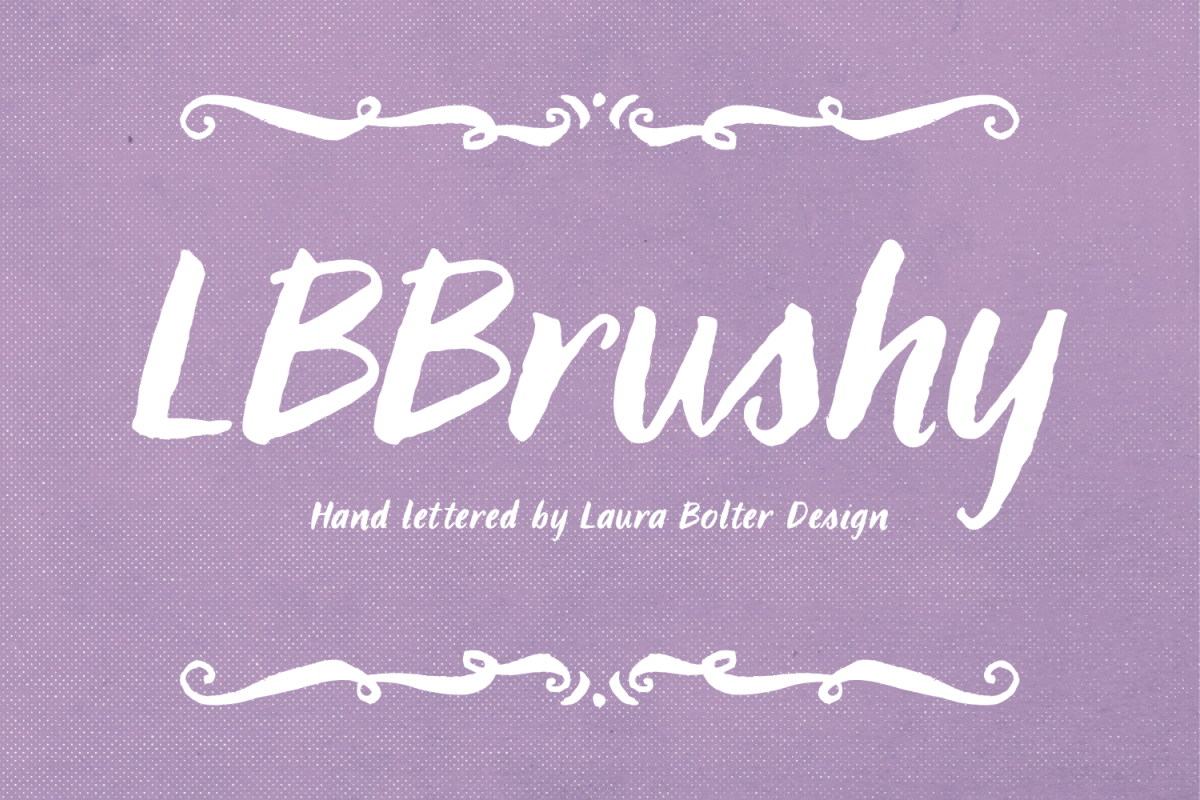 Free Lbbrushy Script Fonts