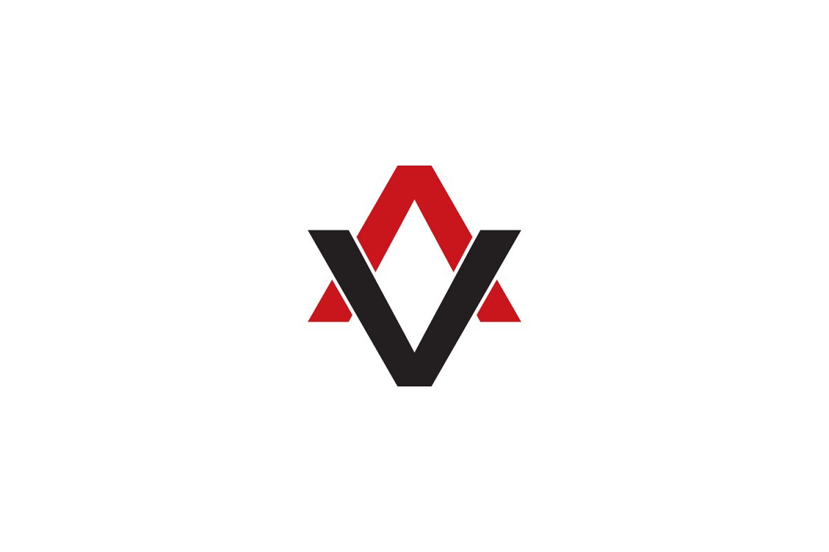 av letter logo example image 1