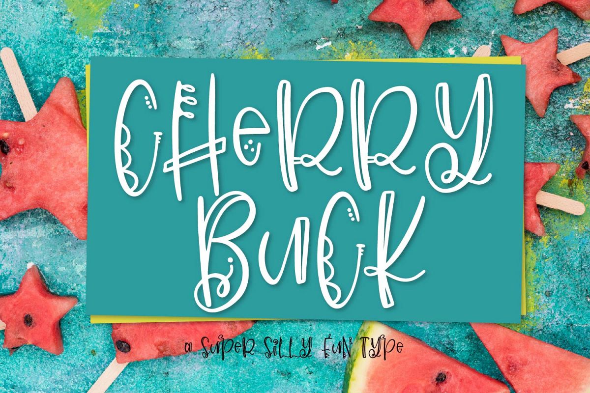 Cherry Buck - A Super Silly Fun Type example image 1