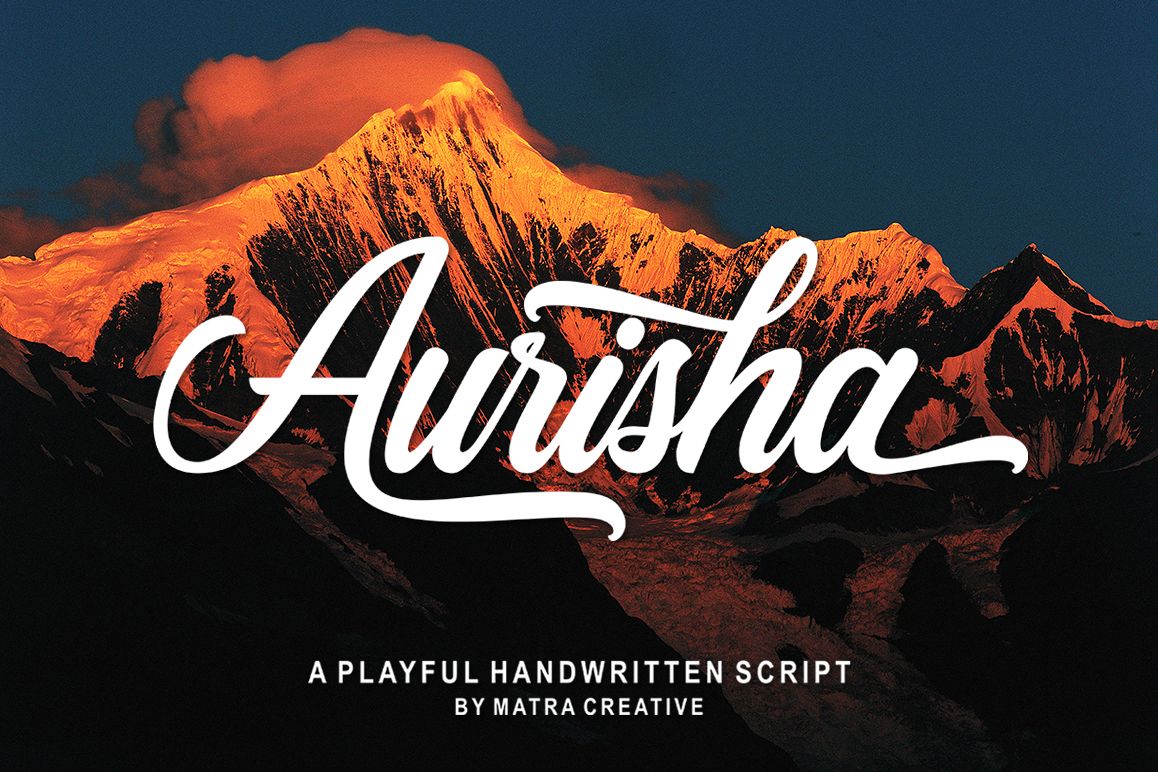 Aurisha Script example image 1