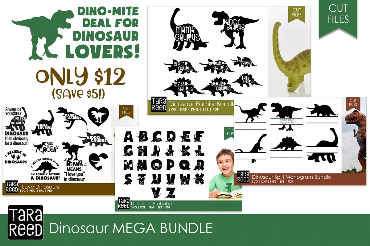 Dinosaur MEGA Bundle example image 1