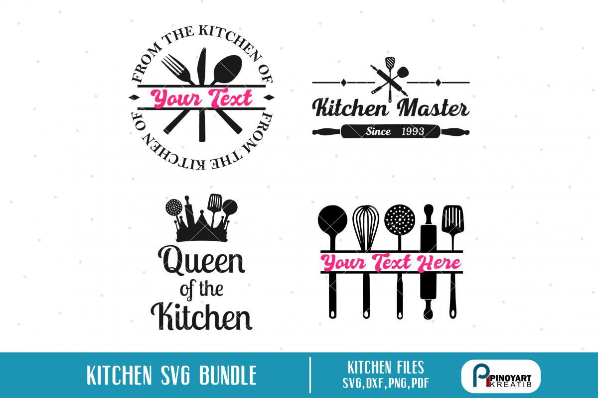 Download kitchen monogram svg, kitchen monogram, kitchen svg