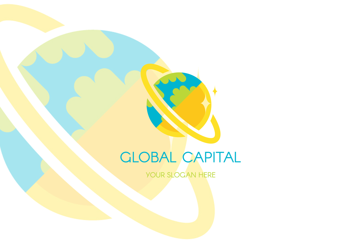 Global Finance Capital Logo Template example image 1