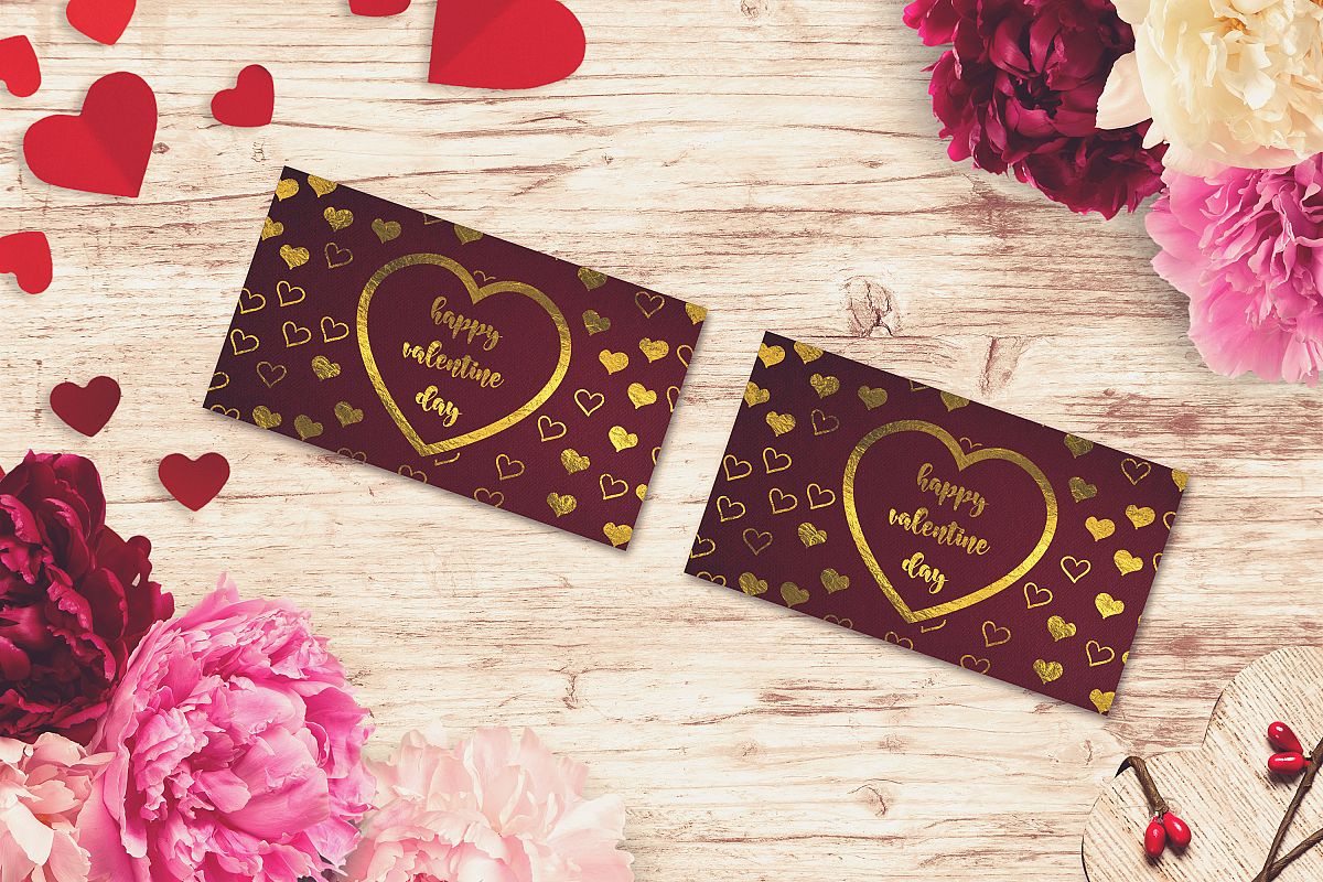Valentine Card Mock-up #12 example image 1