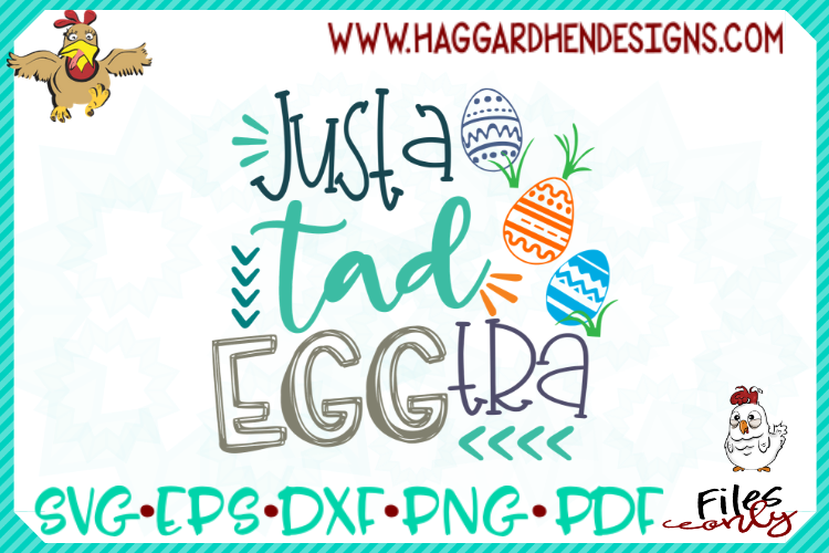 Just a Tad Eggtra SVG example image 1