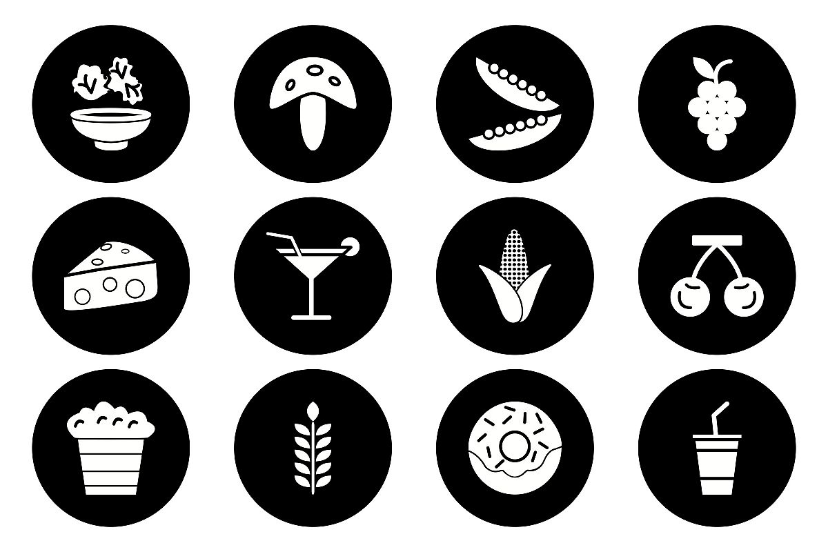 Set Of Food Icons example image 1